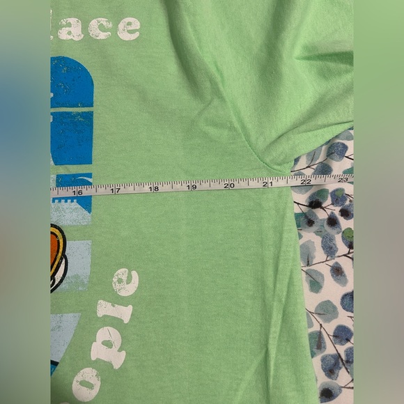 Disney Mint Green Mickey & Friends Tee“My Favorite Place with My favorite People - Picture 3 of 4